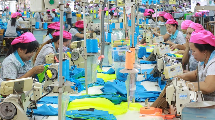 Better Work Vietnam garment factory